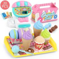 Kids Cash Register Playset Accessories Learning Educational Toys  Multicolor