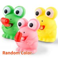 Frog sticking out tongue dinosaur pinch fun  Multicolor