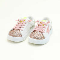 Toddler Girl Sequins Color-block Sneakers  Pink