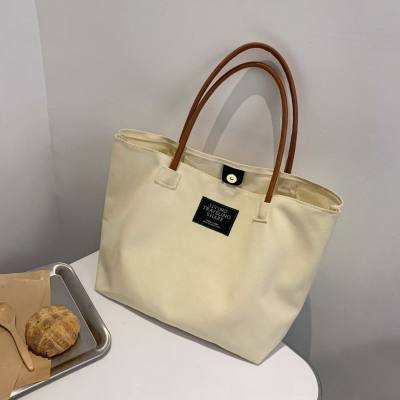 New style trendy casual design messenger bag women's canvas bag student trendy large bag
