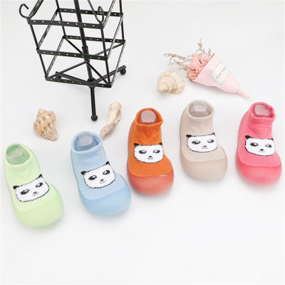 Children's Panda Pattern Socks Shoes Toddler Shoes