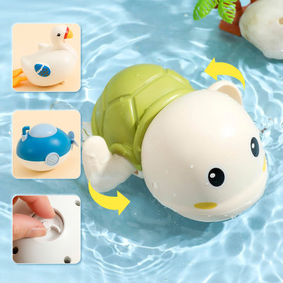Bebé baño reloj animal baño jugar agua juguetes para niños
