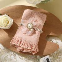 Souvenir towels, exquisite cotton tassel towels, fresh and simple return gifts, practical souvenir accessories  Pink