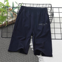 Pantalones deportivos ultrafinos de secado rápido para niños, pantalones frescos antimosquitos de verano  Azul marino