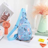 Children's messenger bag for toddler boys and girls one-shoulder outdoor sports chest bag  Multicolor
