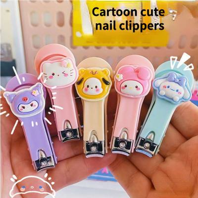 Cute cartoon girly nail clippers single pack