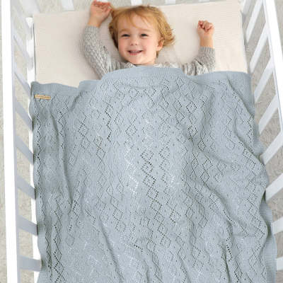 Baby Knitted Hollow Blanket