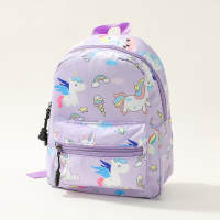 Children's Animal Picture Backpack  Purple