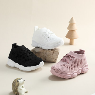 Toddler Solid Color Slip-on Sneakers