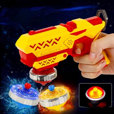 Kinder rotierenden leucht gyroskop geschenk eltern-kind-interaktive outdoor schlacht junge leucht geschenk pistole kindergarten geschenk