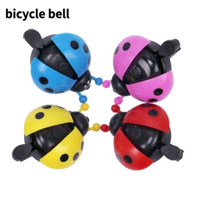 Timbre de bicicleta lindo escarabajo campana de bicicleta mariquita cuerno de dibujos animados