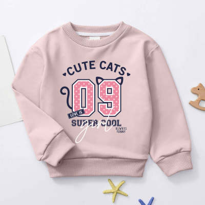 hibobi Baby Girls suéter de manga larga con cuello redondo para niños pequeños