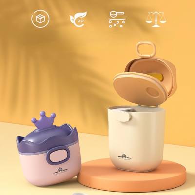 Caja de leche en polvo para bebé estilo príncipe de viaje portátil