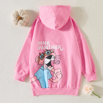 Kid Girl Hooded Pullover Sweater