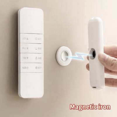 Remote control magnetic hook wall-mounted strong traceless sticker without punching