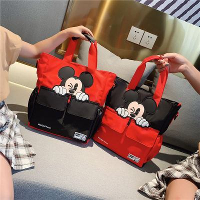 New primary school student tutoring bag, middle school student tote bag, book bag, canvas children's tutoring school bag, men's and women's travel bag