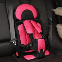 Baby Car Portable Safety Seat Strap  Pink