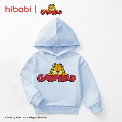 Garfield ✖ hibobi Toddler Cartoon Animal Letter Printed Hooded Sweater & Pants