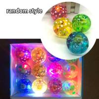 Boule de cristal Flash, boule sautante, boule rebondissante pour enfants, lueur  Multicolore