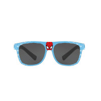 Lunettes de soleil enfant imprimé Spiderman  Bleu