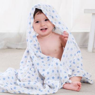 Pure cotton baby blanket