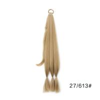 Wig ponytail female wrap-around hair extension ponytail synthetic wig braid boxing ponytail  Style 4