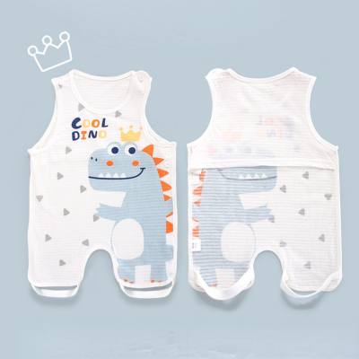 Cute Tao baby bellyband summer half back cotton thin style