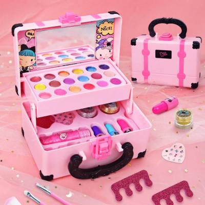 Children's cosmetics toys Lipstick makeup toy tote bag