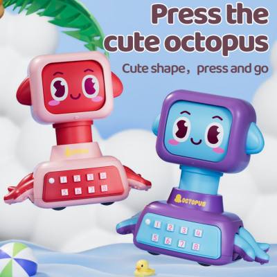 New baby push cartoon cute octopus children's toy car