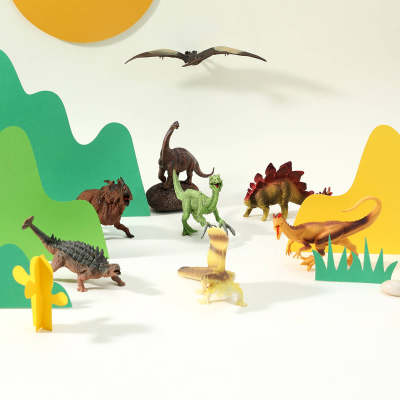 محاكاة لعب الأطفال نموذج حيوان ديناصور