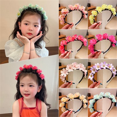Children's imitation flower headband