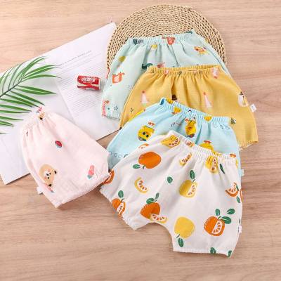 Sommerliche koreanische Version von Baby-Shorts, Kinder-Shorts, Gaze-Po-Hosen, Baby-Oberbekleidung, Brot-Hosen