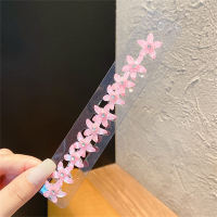 Children's 10-piece flower hairpin set  Pink