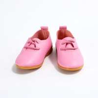 Toddler Girl Solid Color Slip-on Shoes  Pink
