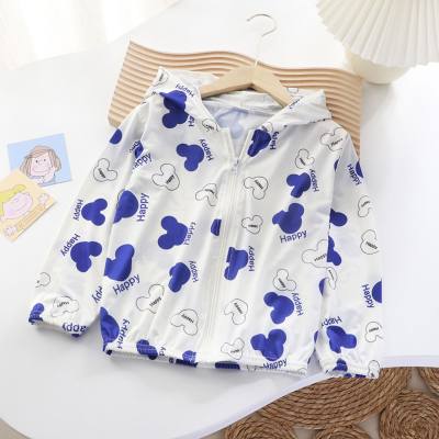 Summer children's sun protection clothing ultra-thin breathable boys and girls skin clothing beach sun protection clothing manufacturer