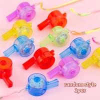Children's luminous flashing whistle toy  Multicolor