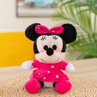 Brinquedo de pelúcia do Mickey Mouse Boneca fofa da Minnie  Rosa