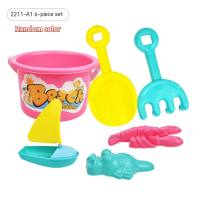 Wasserspiel-, Sandbuddel- und Spielgeräte-Kombi-Set  Mehrfarbig