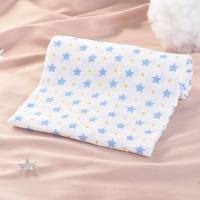 Pure cotton baby blanket  Blue
