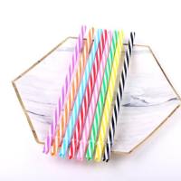 Girls cute cartoon glass cup straw dust cover silicone universal 8mm straw  Multicolor