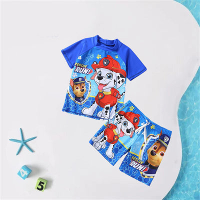 Children's swimsuits, boys' split swimsuits, small, medium and large children's swimming trunks, sunscreen professional swimsuits