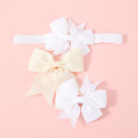 Toddler Girl 3-Piece Combination Gift Box Headwear  White