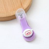 Cute cartoon nail clippers single pack home nail clippers  Multicolor