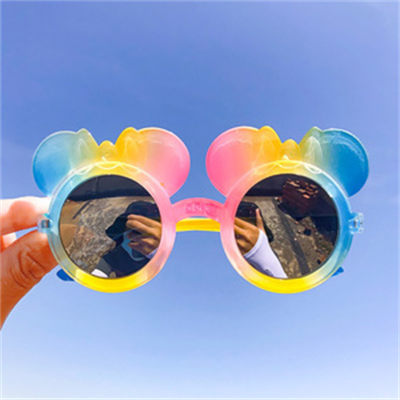 نظارات شمسية ملونة للأطفال بتصميم ميكي ماوس