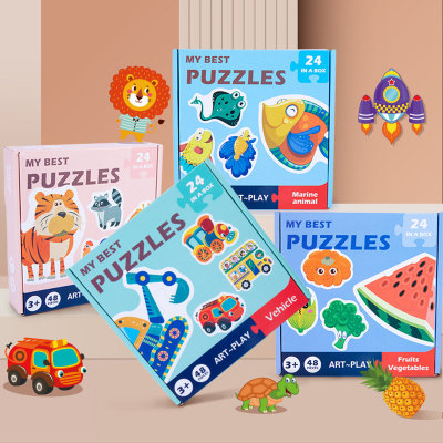 Children's Large Puzzle Board Early Education Toysc