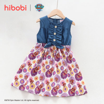 فستان هيبوبي x باو باترول للبنات الصغار سويت ديزي متعدد الألوان مطبوع بالكامل