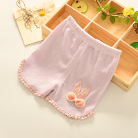 Shorts for girls summer new style baby summer outerwear pants  Purple