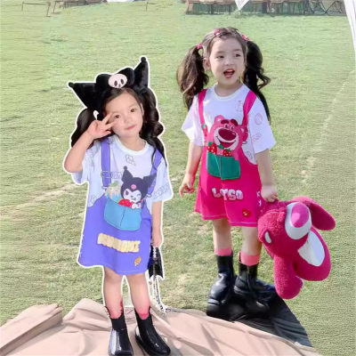 Children's dress cute cartoon dress home casual wear