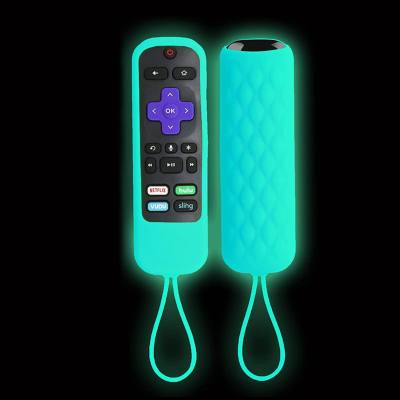 Suitable for TCL ROKU remote control protective cover 3600R/3900 luminous soft anti-fall skin shell