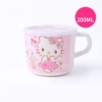 Wuhe melamine high-looking cute baby learning drinking cup household fall-resistant food-grade children's cup water cup wholesale  Pink
